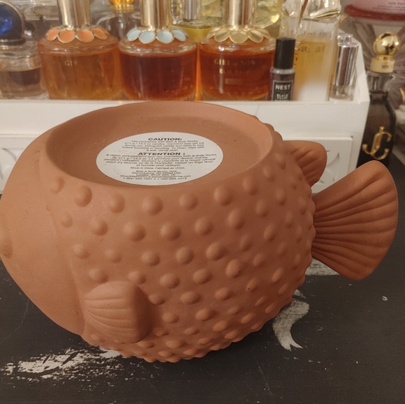 BATH & BODY WORKS 3 WICK BLOW FISH CANDLE HOLDER / BRAND NEW - Picture 5 of 5